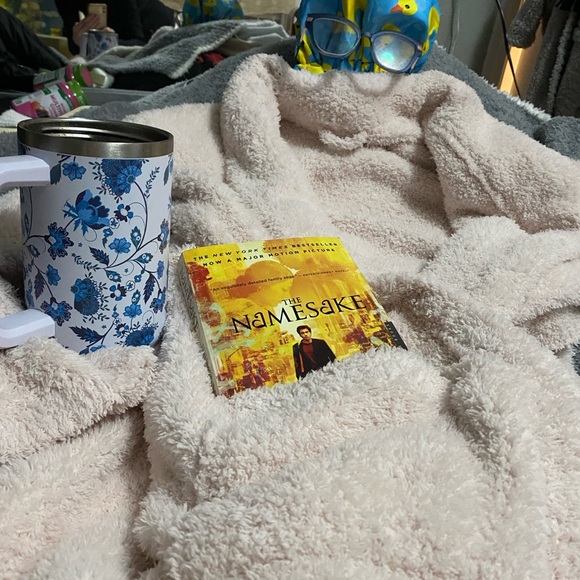 Cozy Pink Fleece Robe - Picture 3 of 3